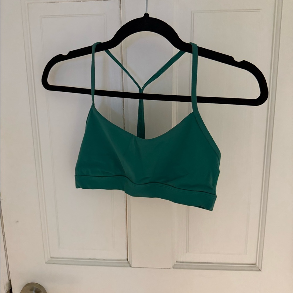 lululemon athletica Green Strappy Sports Bra